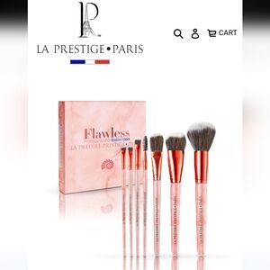 LA PREDIRE PRESTIGE •PARIS Flawless Makeup Brush Set RETAIL $300